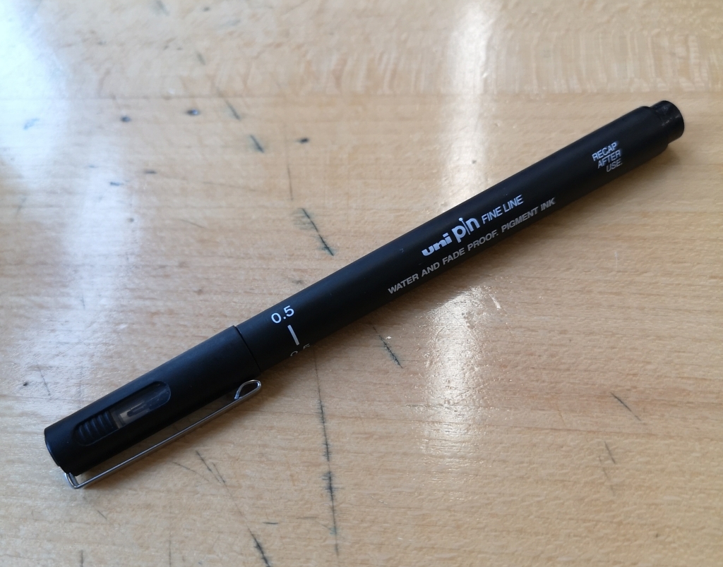 An ode to an ink-pen: Mitsubishi uni Pin